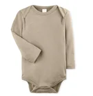 Clothes GOTS Certified Organic Cotton Newborn Baby Boutique Romper Clothes