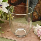 Candle Holder Egg Crystal Glass Candle Holder Egg Cup Round Bottom