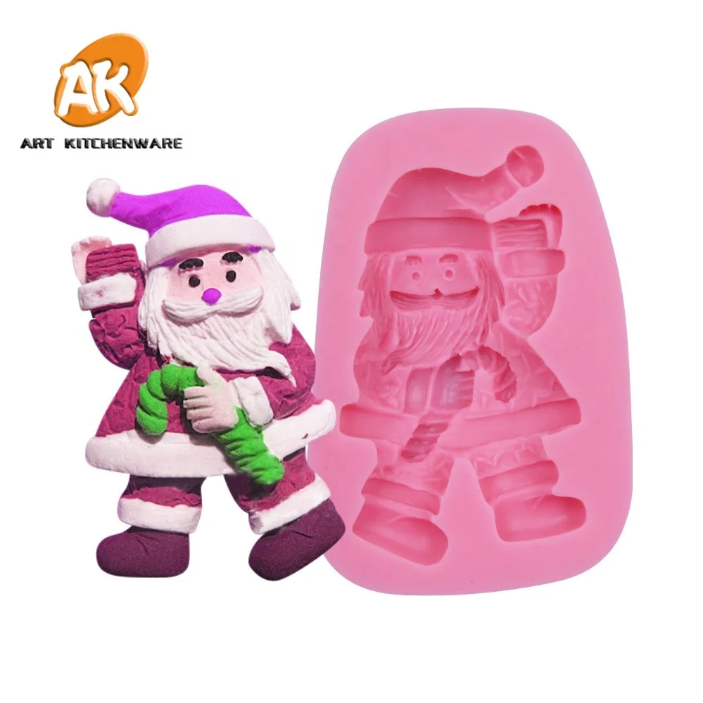 santa silicone mold