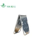 Aluminum Lightweight Stretcher Aluminum YJK-B2-1 Aluminum Alloy Folding Stretcher Lightweight For Hot Sale