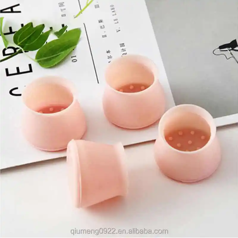 Rectangle Square Round Chair Leg Caps 4pcs/set Furniture Table Covers