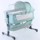 Baby 2021 Amazon Hot Selling Multi-function The Fine Quality Folding Swing Baby Cot Sleeping Bed