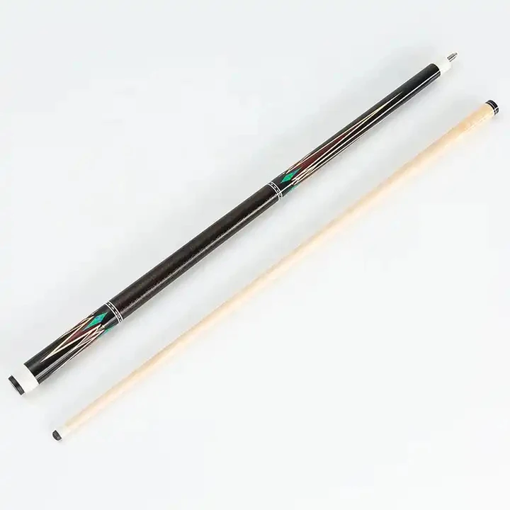 American Big Head Billiard Cue Two Section Steel Joint Snooker Nine