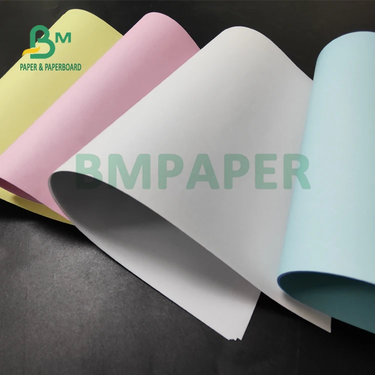 55gsm Cb Cfb Cf Carbonless Copy Ncr Paper For Restaurant 610 X 860mm