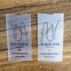 Tags And Labels Beach Wear Swimwear Bikini Private Clothing Tag Brands Custom Printing Soft Transparent Tpu Label