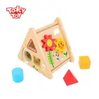 Activity Game Child 2021 New Kids Wooden Toys Activity Triangle Games Cube Educational Toys For Children