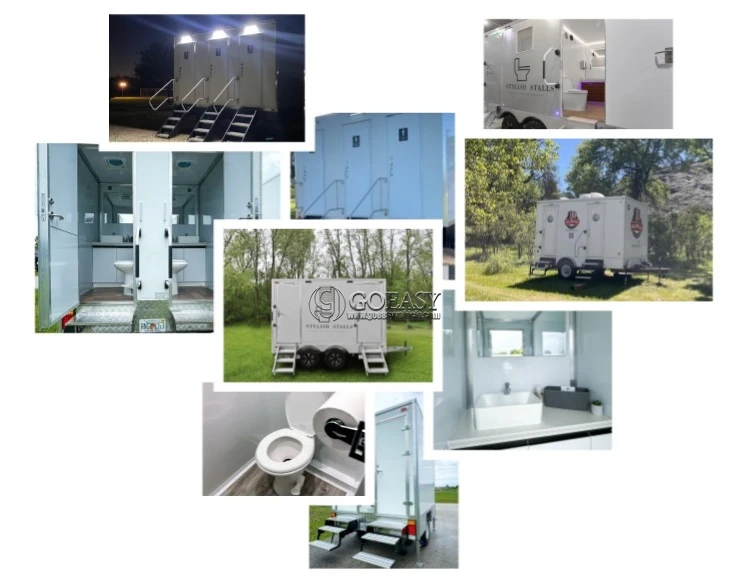 Good Selling Mobile Toilet Movable Restroom Public Trailer Portable Bathroom