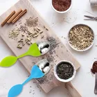 Coffee 4 Pcs BPA Free Coffee And Tea Tools Food Grade Silicone Leaf Shape Tea Infuser