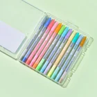 Pen Fine Line Marker Pen Set Ultra Kids Drawing Art Marker 12 Colors Water Base Liner Pen With Acrylic Nib