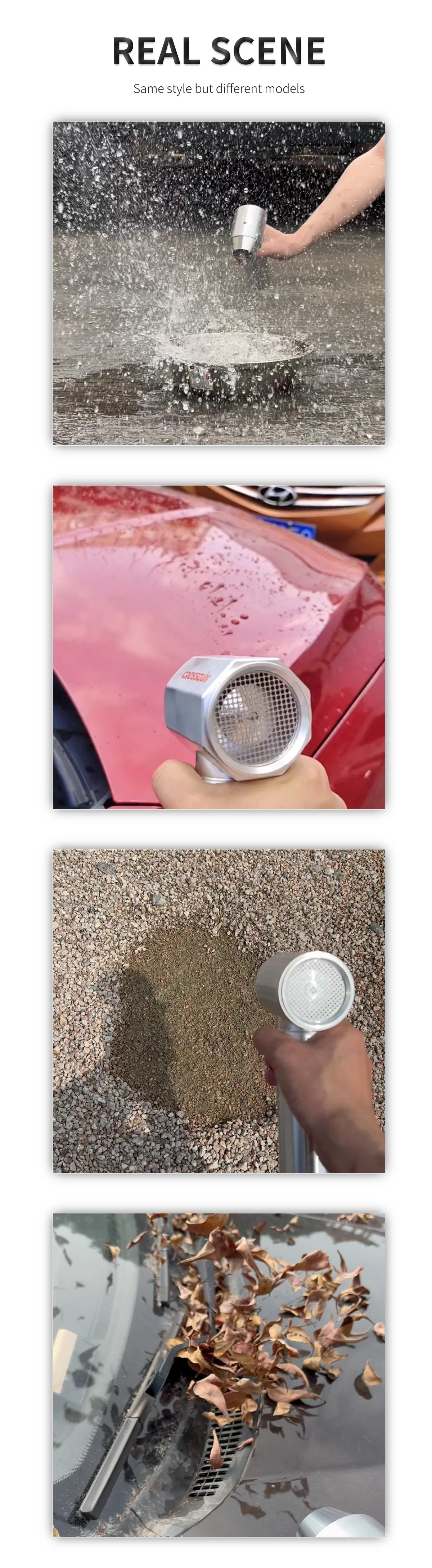 High Speed Air Blower, 52mm, up to 500cfm, Battery - detail 12