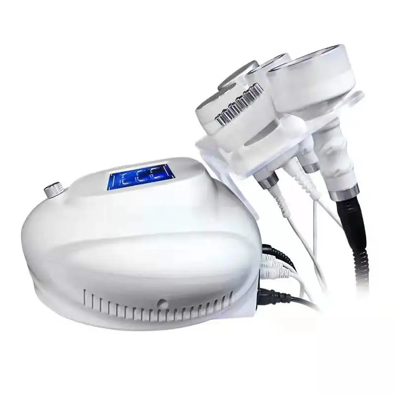 80K Ultrasound Cavitation Rf Vacuum Therapy Machine 11 <div> <div class="summary__title"> <h5 class="h4 accordion__title">TECHNICAL SPECIFICATIONS</h5> </div> </div> <div id="ProductAccordion-1c28ceb2-8ff6-4ef1-ada8-722b51b23234-template--16767484887258__main" class="accordion__content rte"> <ul> <li>Machine Power: 500W</li> <li>Cavitation Frequency: 80Khz</li> <li>Voltage: 100V/110V/220V</li> <li>Material: Metal Handle + ABS</li> <li>Vacuum Pressure: 100kpa</li> <li>Radio Frequency(RF): 1 MHz</li> <li><span class="attr-name J-attr-name" title="Technology">Technology: </span>RF + Vacuum + BIO + heat + Cavitation</li> <li>Package Size: 46*45*32cm</li> <li>Package Weight: 13 kg</li> <li> <div>ReturnPolicy: <b class="magic-5"><span style="color: #2196ed;">30 Days Money back guarantee</span></b> <a href="http://skintechx.com/refund_returns" data-sm="true">Return Policy</a></div></li> <li> <div>ShippingDetails: <b class="magic-5"><span style="color: #2196ed;">FREE SHIPPING fast delivery</span></b> <a href="https://skintechx.com/shipping-policy" data-sm="true">Shipping policy</a></div></li> </ul> </div> 80K Ultrasound Cavitation Rf Vacuum Therapy Machine