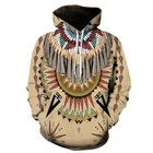 2021 Logo Custom Printed Clothing 3D Pattern Classic Printing Unisex Large Size Loose Men's Hoodie
