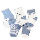 Happyflute new high quality cartoon pattern cotton baby socks