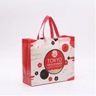 Promotional High Quality Factory Price Promotional Pla Shopping Tote Non Woven Fabric Carry Bag With Logos Custom Print