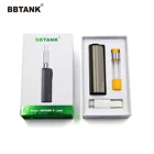 BBTANK Best-selling 510 Thread Bettery 1ml Glass Vape Oil Ceramic Coil Cartridge Vaporizer Cartridge With Packaging