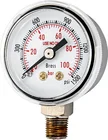 Case Gauge 2.5" Oxygen Gauge In All Stainless Steel Case
