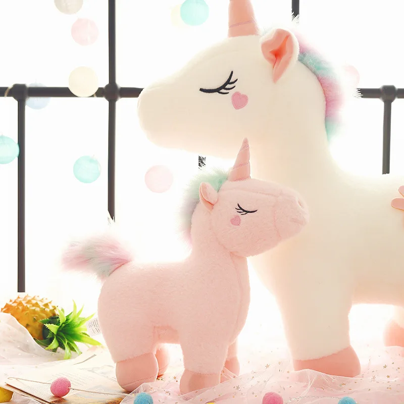 Unicorn Plush Toys 3090cm Stuffed Animal Weighted Plush Toy Wholesale