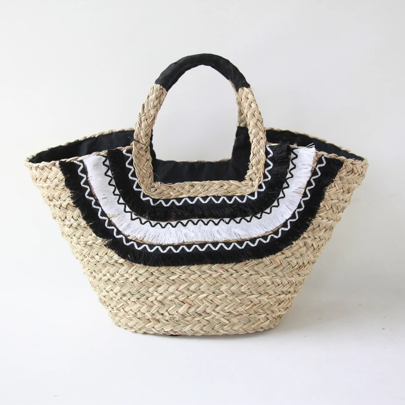 Wholesale Extra Large Straw Woven Bag Tote Summer Women Handbags Straw Beach Casual Bag