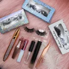 Eyelashes Creat My Own Brand 3D Mink Lashes Private Label Cheap Price False Eyelashes Bomb Eyelashes