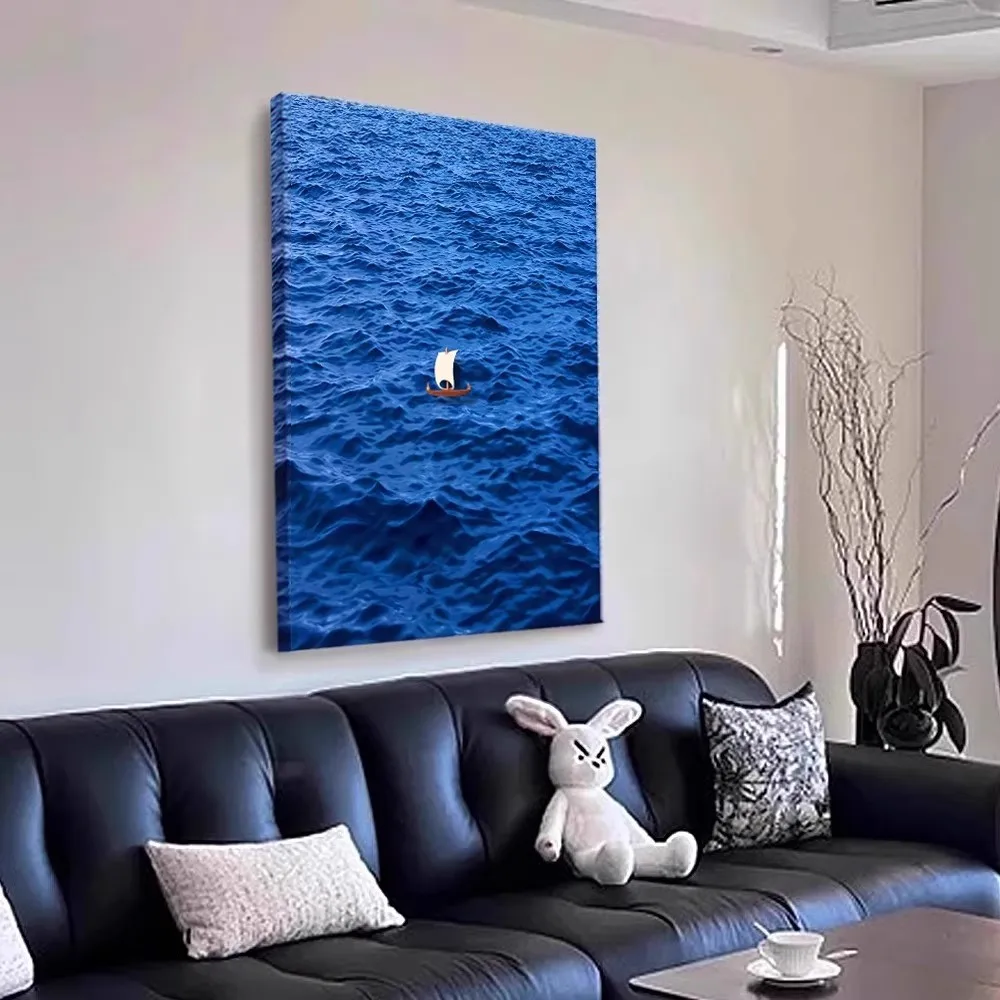 Modern Simple Artwork Sofa Background Jet Drawing Hallway Living Room Bedroom Ornament Decorative Picture Wall Painting
