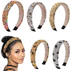 Hoop Wide Bottomed Water Drill Hoop Comfortable And Antiskid Bride Crystal Head Hoop