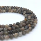 Natural Natural Wholesale Natural Gem Black Sunstone Loose Stone Beads