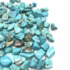 Crystal Crystal Natural Crystal Tumbled Stones Loose Gemstone Blue Turquoise Crystal Stone