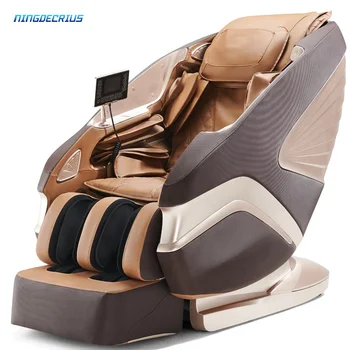 Electric 4D Zero Gravity Full Body Shiatsu SL Track Foot SPA 3D Luxury Office Cheap Price Smart Automatic Recliner Massage Chair