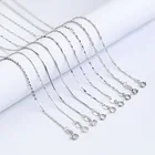 Silver Snake 925 Minimalist Silver Jewelry Custom Snake O-shaped Box Choker 925 Sterling Chain Necklace