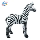 Animal Model 90cmH Outdoor Realistic Zool Animal Advertising Inflatable Giraffe Animal Model