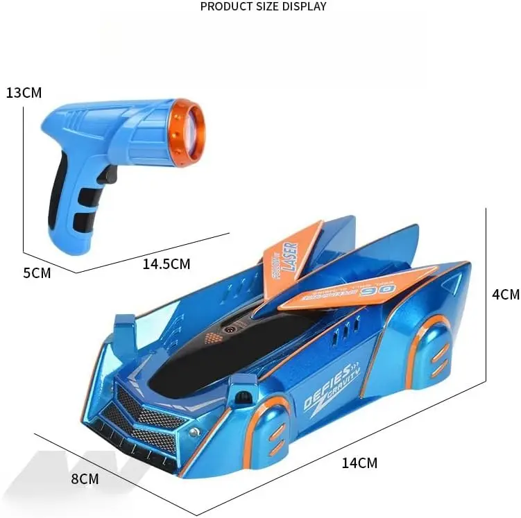 EPT RC Mini Car Wall-climbing Drifting Rc Car Rechargeable Electric Radio Control Stunt Car Toys