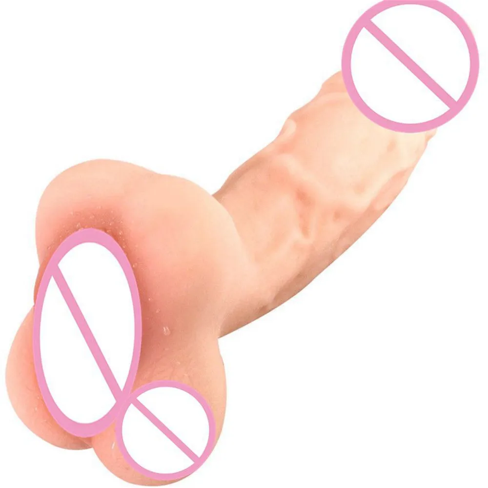 Big Dildo And Big Dick - Big Dildo Erotic Double-layer Silicone Realistic Penis Suction Cup Dick  Anal Vagina Pussy Sex Toys For Women Men Masturbator 18+ - Buy Sex Toy,Dildo  Penis,Masturbator Product on Alibaba.com