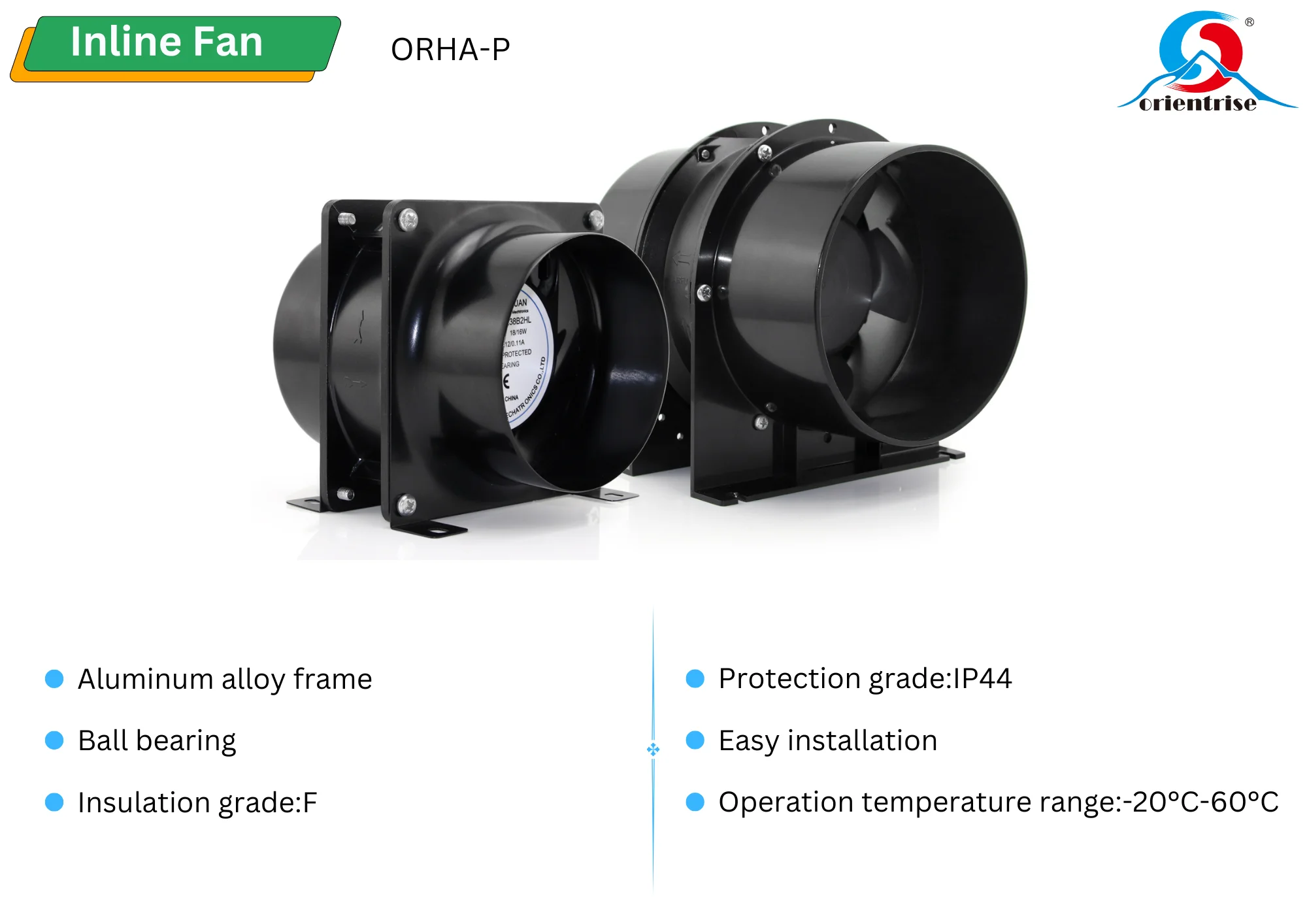 Centrifugal Fan, 50mm, Plastic - detail 6