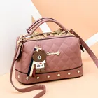 Handbag High Class Brand Plaid Purse And Handbag Shoulder Diamonds Womens Hand Bags Diagonal Bag