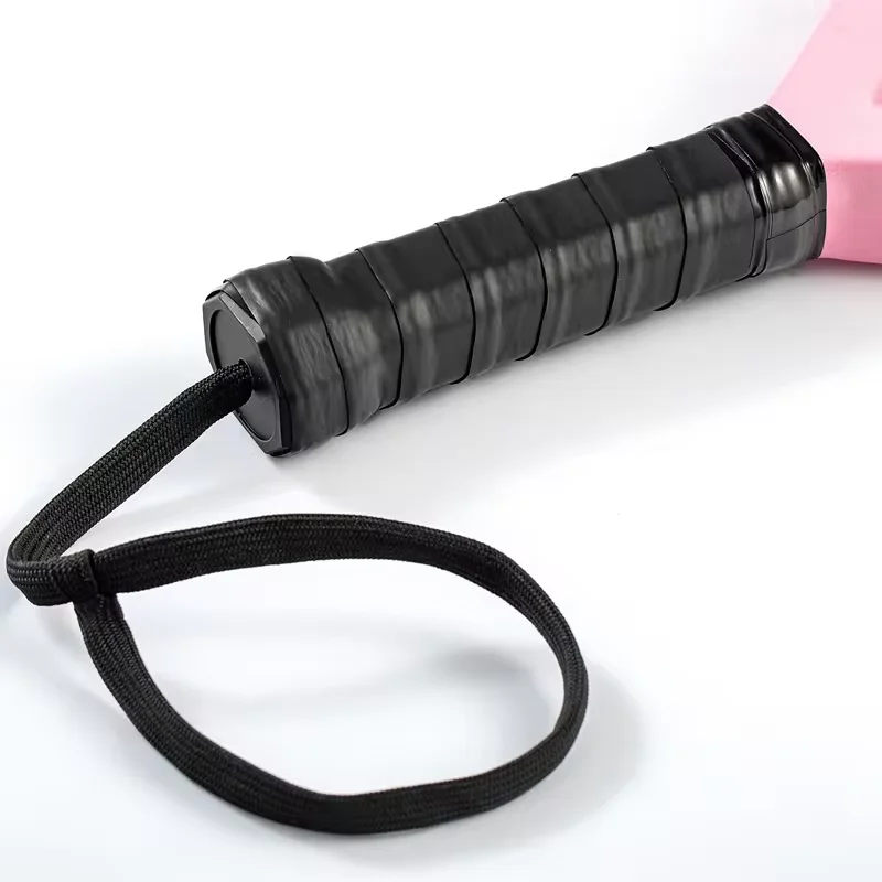 High Quality Professional Carbon Fiber Padel Racquet Customizable Outdoor Sports Beach Tennis Racket with Nylon Net EVA Grip details