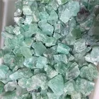 Stone Rough Wholesale Raws Natural Crystal Gravel Healing Stone Rough Green Fluorite Tumbled Stone