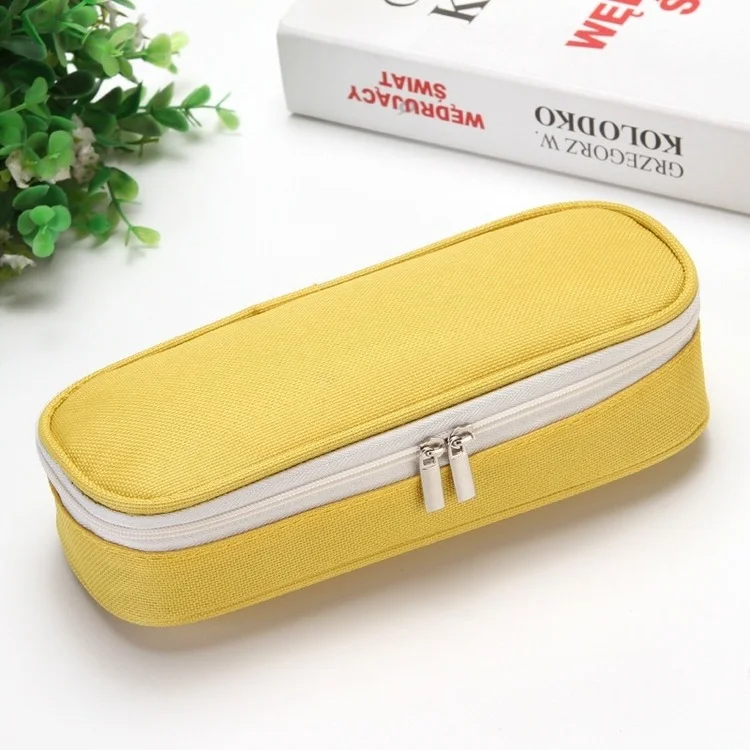 Simple Largecapacity Pencil Case Student Stationery Bag Pen Bag Buy