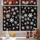 Christmas Doubled-Sided Snowflake Wall Glass Sticker Christmas Window Stickers