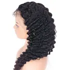 Hair 13*4 Brazilian Deep Wave Lace Frontal Wig Virgin Deep Wave Hair Wig Deep Wave Lace Front Wigs