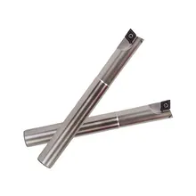 HAFFMAN TJU indexable end mill boring 2 flute carbide ,w/CCMT inserts , cutting dia 16mm, connection dia 16mm tools