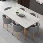 Luxury Italian Dinner Dining Tabled And Chairs 6 Luxury Dinning Chairs Modern Marble Dining Room Table Set