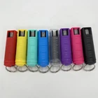 Pepper Spray Wholesale Pepper Spray Case Self Defense Plastic Shell Keychain Bottles Pepper Spray For Women