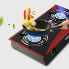 Gas Cooktop Gas Cooktop HALEY Hot Sale Stable Temperature 2 Buner Gas Glass Panel Cooktop Stove Price