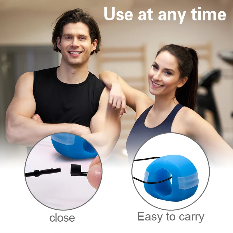 Wholesale Jaw Exerciser Jawline Exerciser Ball Silica Chewing Device Jaw Muscle Trainer Buy