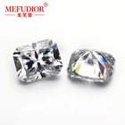 Emerald D Color Moissanite Diamond