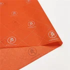 Paper 17gsm Tissue Paper Customized With Silver Logo For Packaging