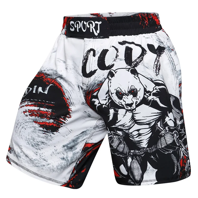 4 Way Stretch Mma Fight Shorts Elastic 
