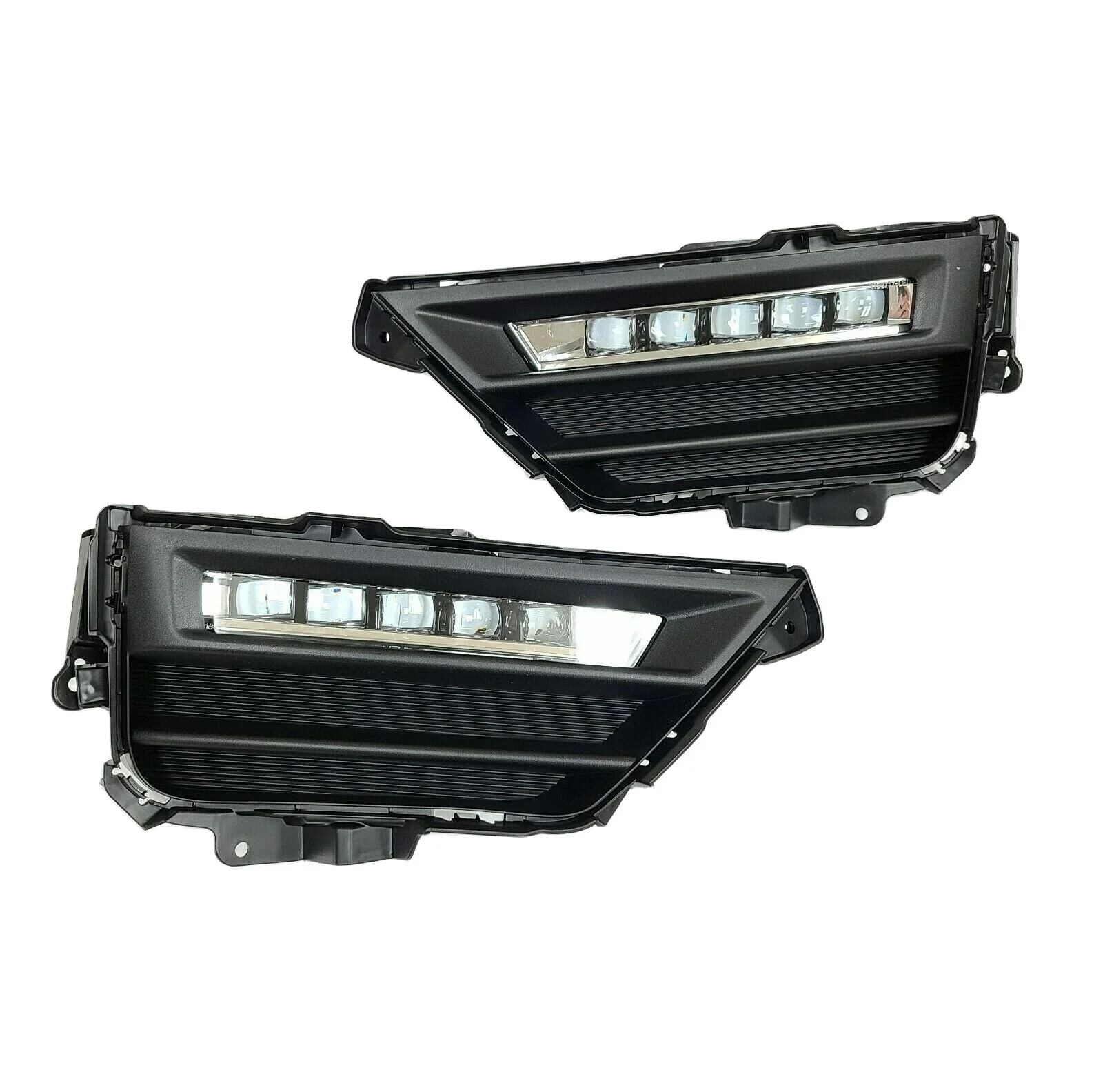 product car front bumper led fog lamp assy for honda crv cr v 2020 2021 2022 clear fog lights set switch bezels bracket wire654-35