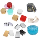 Can Tin Box Custom Printed Gift Packing Pencil Candy Tea Gift Iron Boxes Metal Can Plate Tin Box Can
