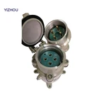 Ip Environment 2020 IP 65 For Gas Oil Chemical Environment 32A 4pin Aluminum Explosion Proof Plug Socket